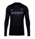 PSG X BALMAIN Long Sleeve Black Jersey