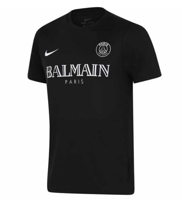 PSG x BALMAIN Dri-Fit Black Jersey
