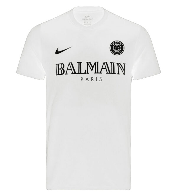 PSG x BALMAIN Dri-Fit White Jersey