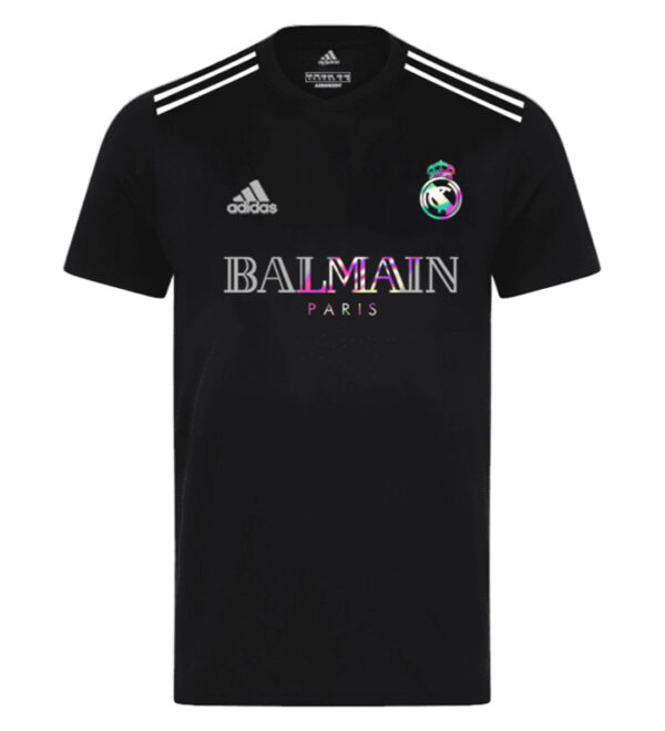 REAL MADR x BALMAIN Dri-Fit Black Jersey